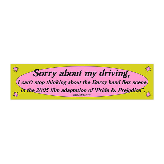 Darcy Hand Flex Bumper Sticker or Magnet