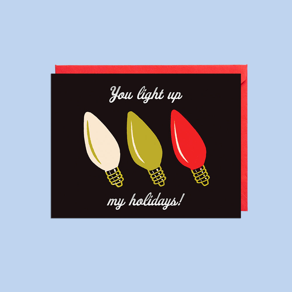Light Up My Holidays Card