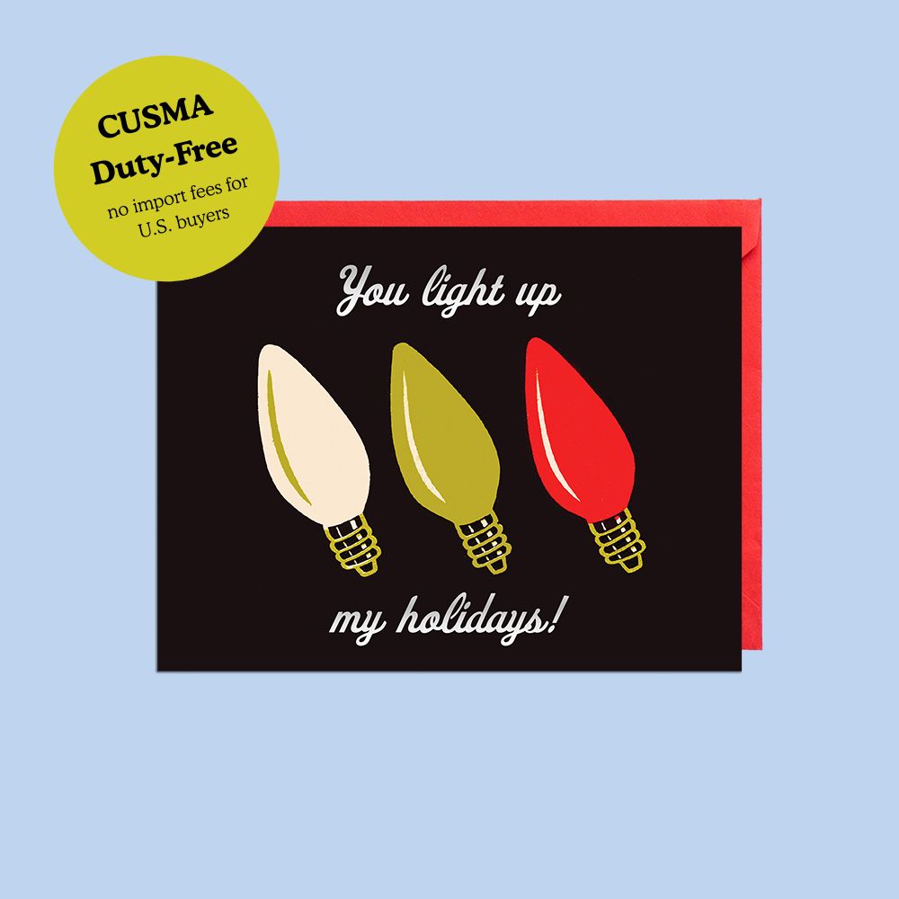 Light Up My Holidays Card