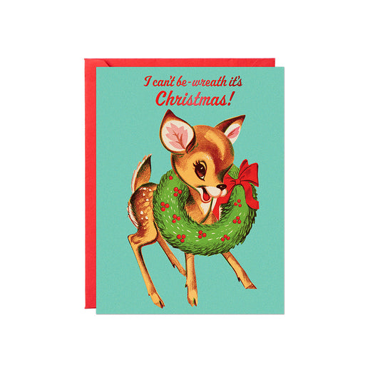 Be-Wreath it's Christmas Card