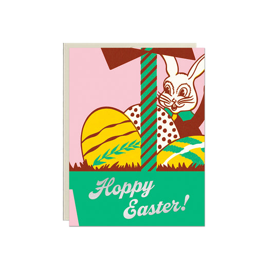 Hoppy Easter Basket & Bunny Card