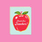 Thank You Teacher Card