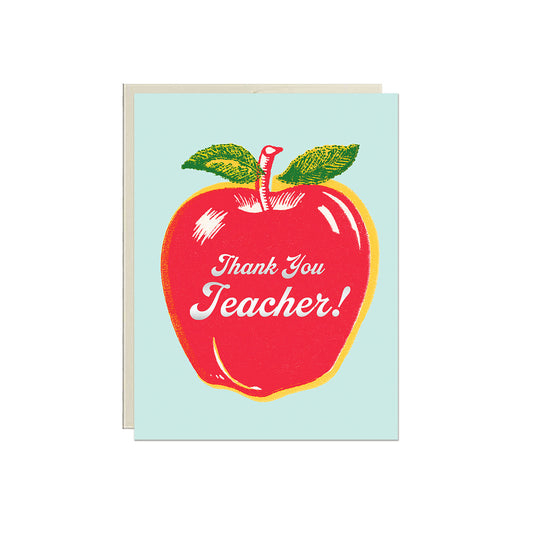 Thank You Teacher Card