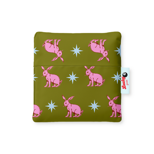 Lucky Rabbit Pattern Foldable Nylon Tote