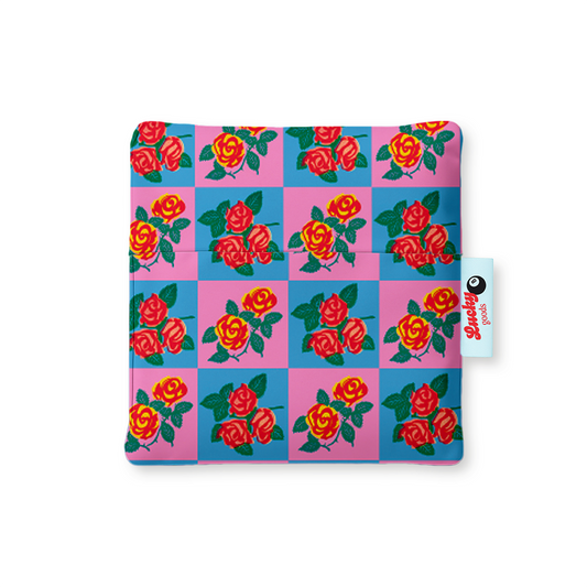 Charming Florals Foldable Nylon Tote