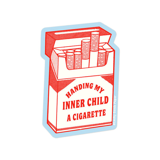 Inner Child Cig Sticker