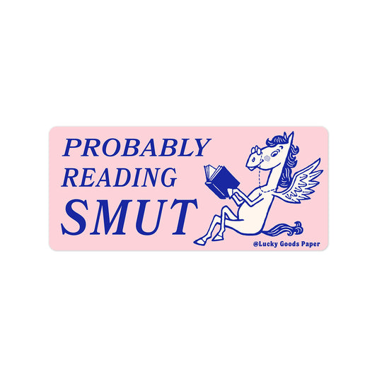 Reading Smut Sticker