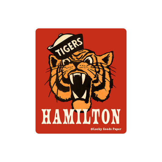 Hamilton Tiger Sticker