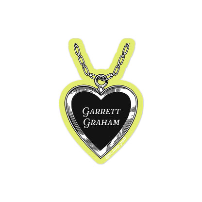 Vintage Hockey BF Locket Sticker