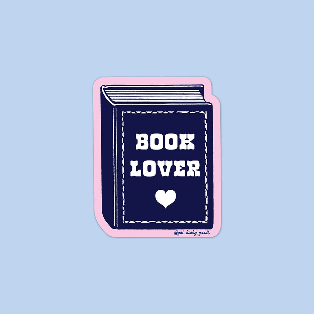 Book Lover Sticker