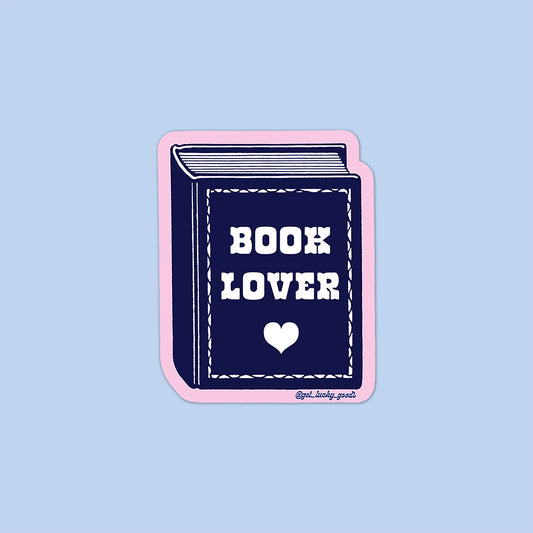 Book Lover Sticker