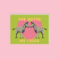 Match My Freak Zebras Card