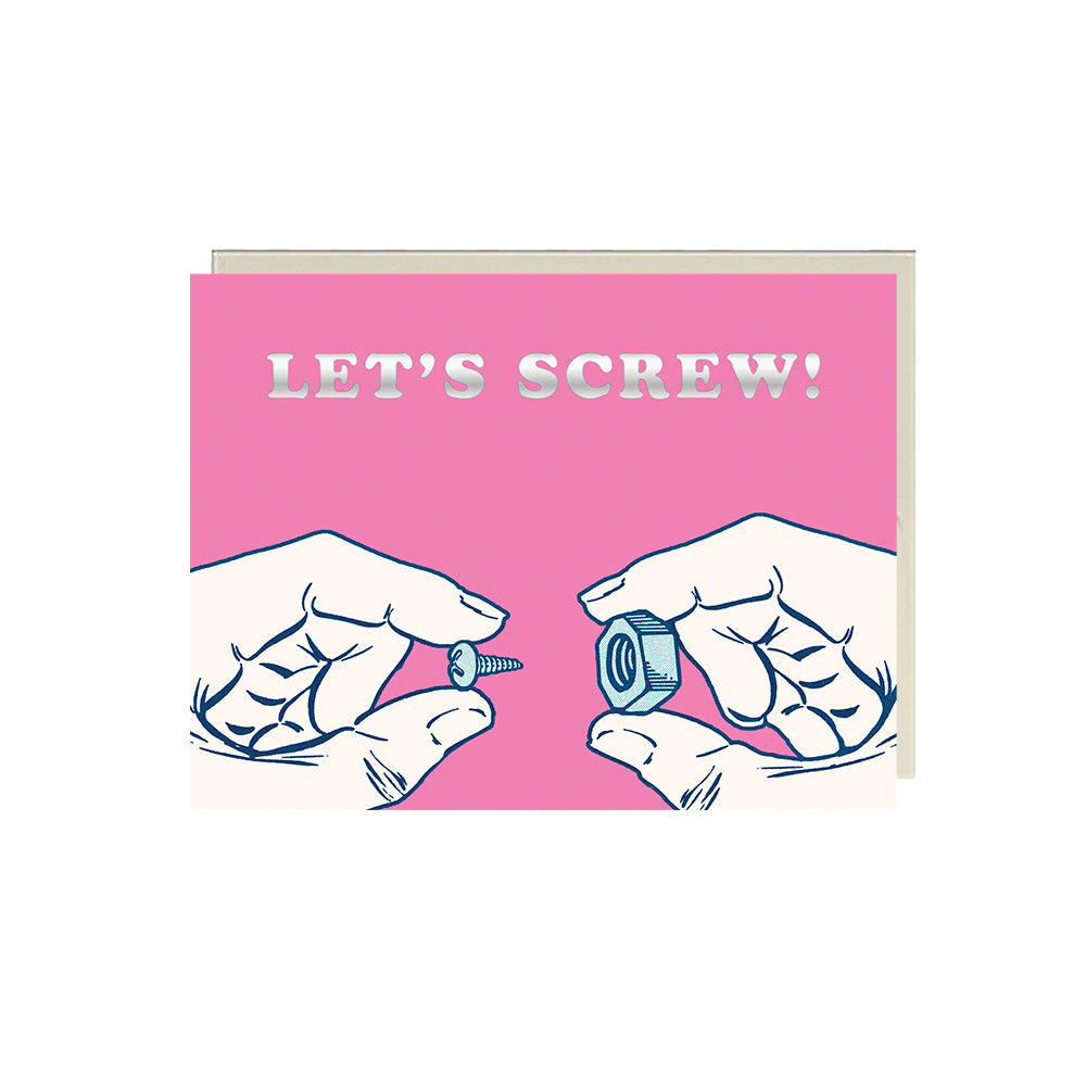Let's Screw! Card