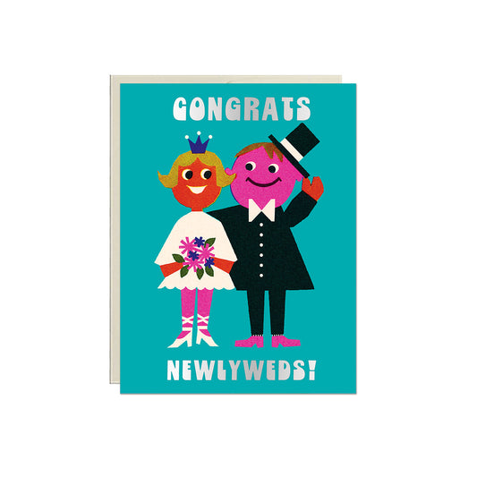 Congrats Newlyweds! Couple Card