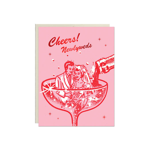 Cheers! Newlyweds Card