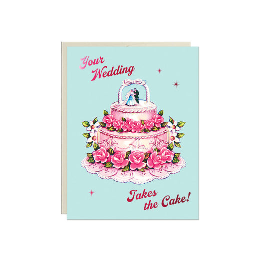 Wedding Takes the Cake Card