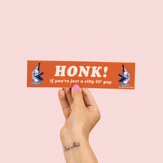 Silly Lil' Guy Bumper Sticker
