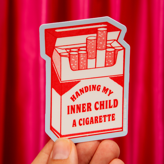 Inner Child Cig Sticker