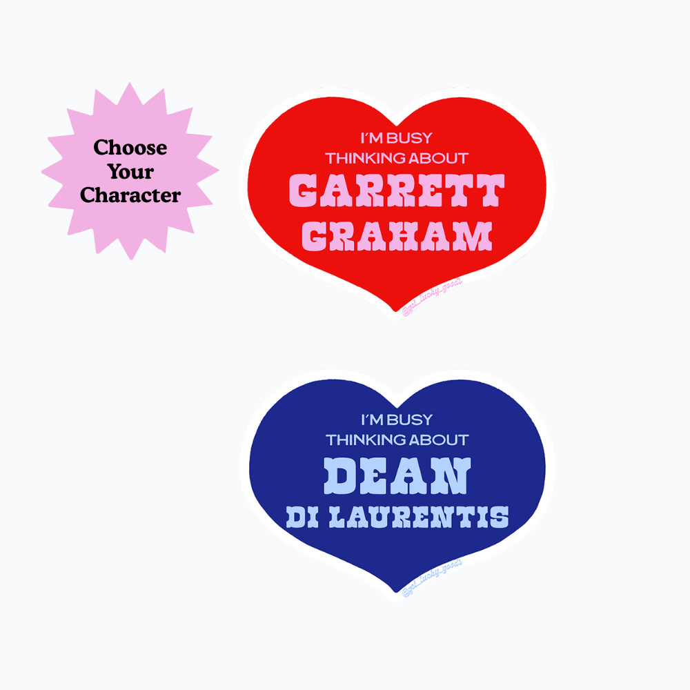 Busy Thinking About Hockey BF Sticker