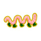 Worm With Boots Sticker