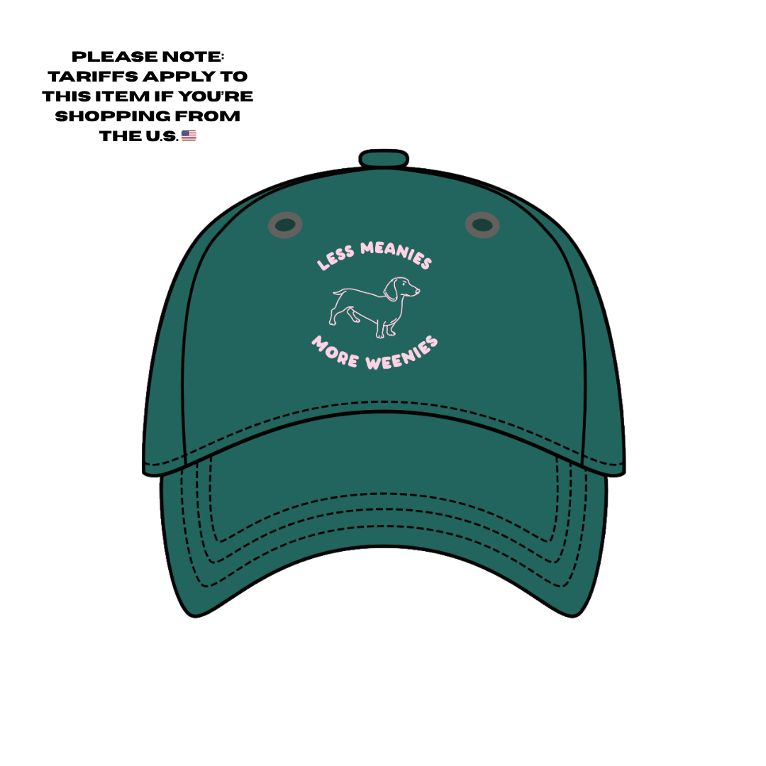 Less Meanies, More Weenies Baseball Dad Hat