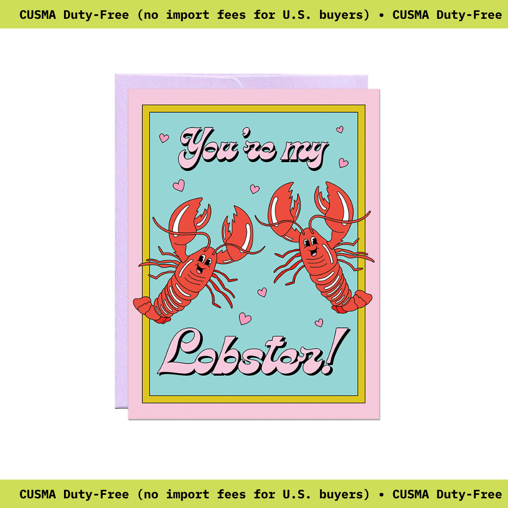 You're My Lobster Card