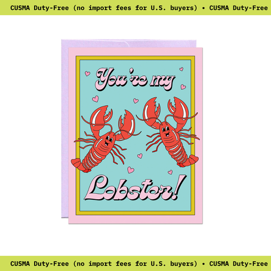 You're My Lobster Card