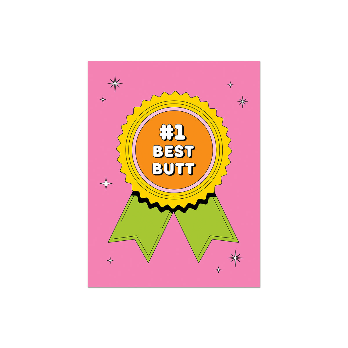 #1 Best Butt Card