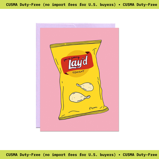 Lay'd Tonight Card