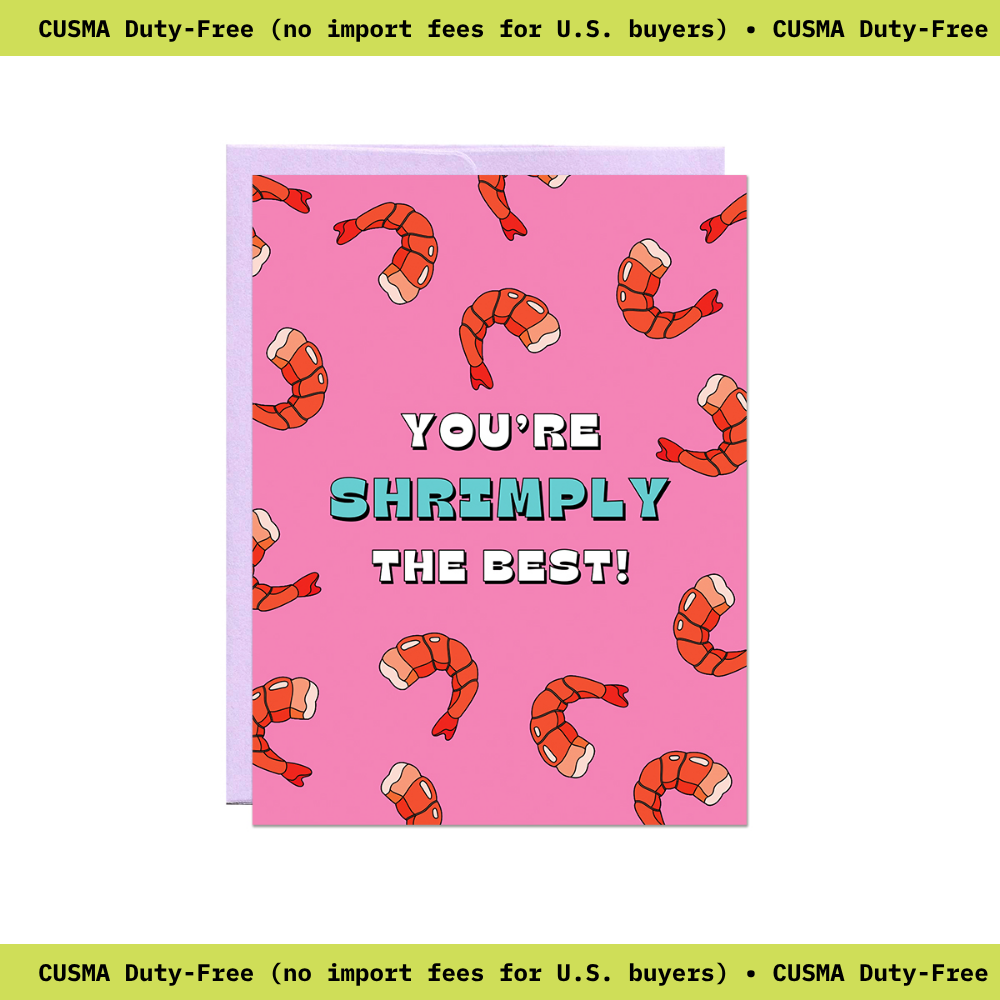 Shrimply The Best Card