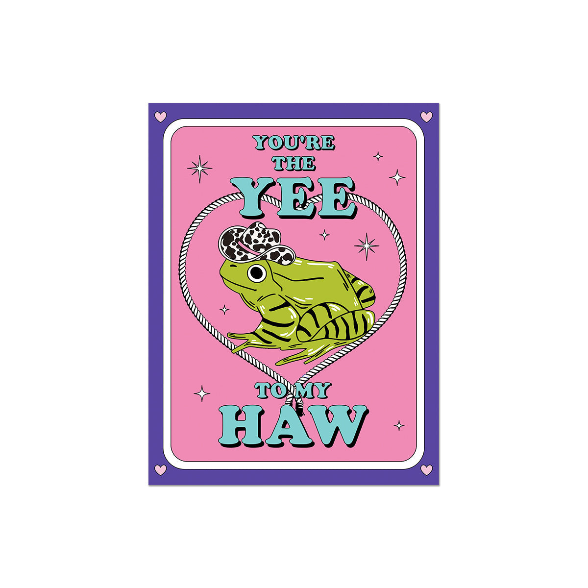 Yee To My Haw Card
